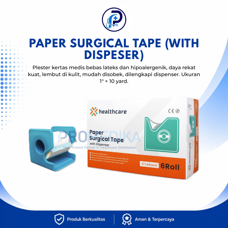 PAPER SURGICAL TAPE (With Dispeser)