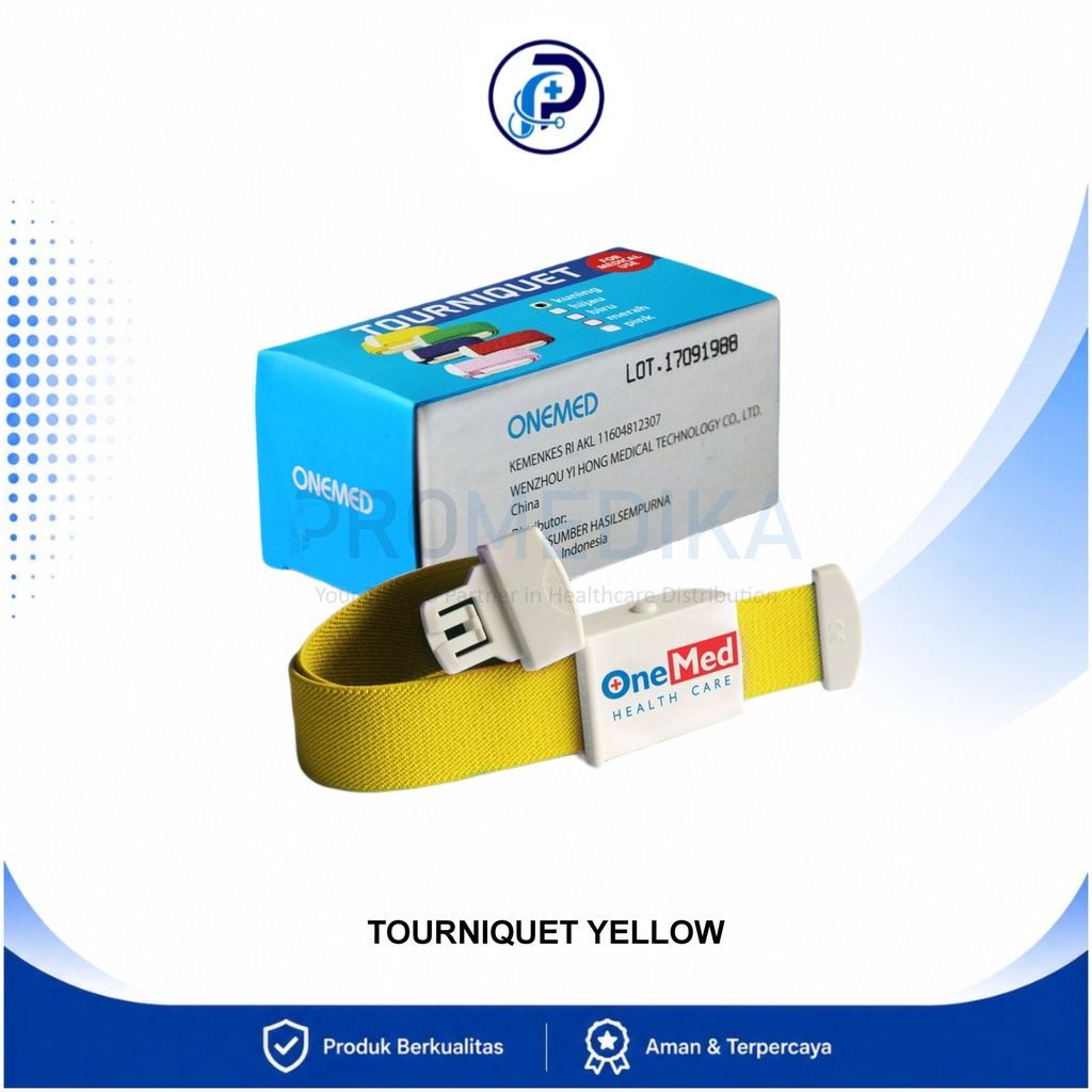 Tourniquet OneMed Warna Kuning