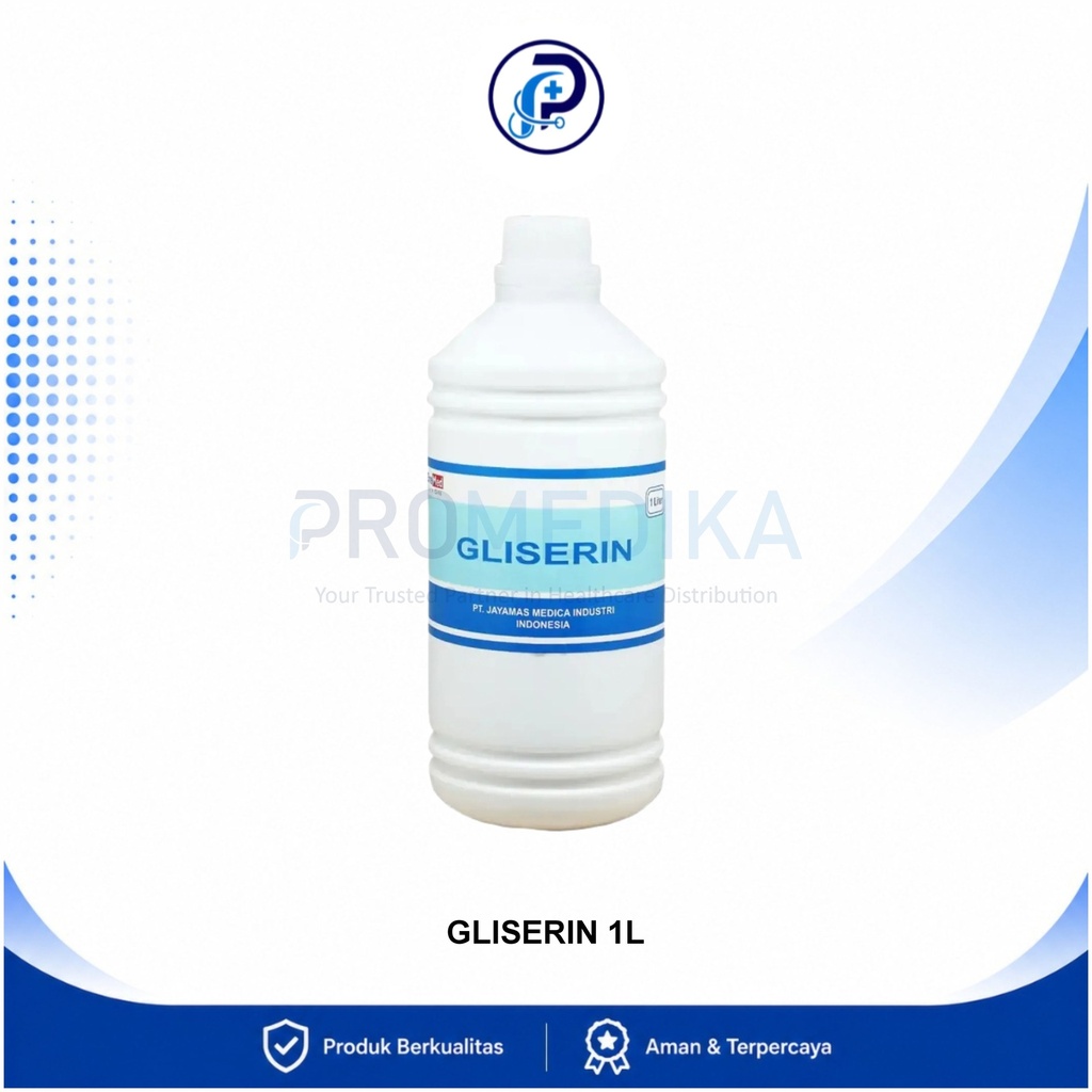 Gliserin Glycerin Glycerine 1 Liter OneMed