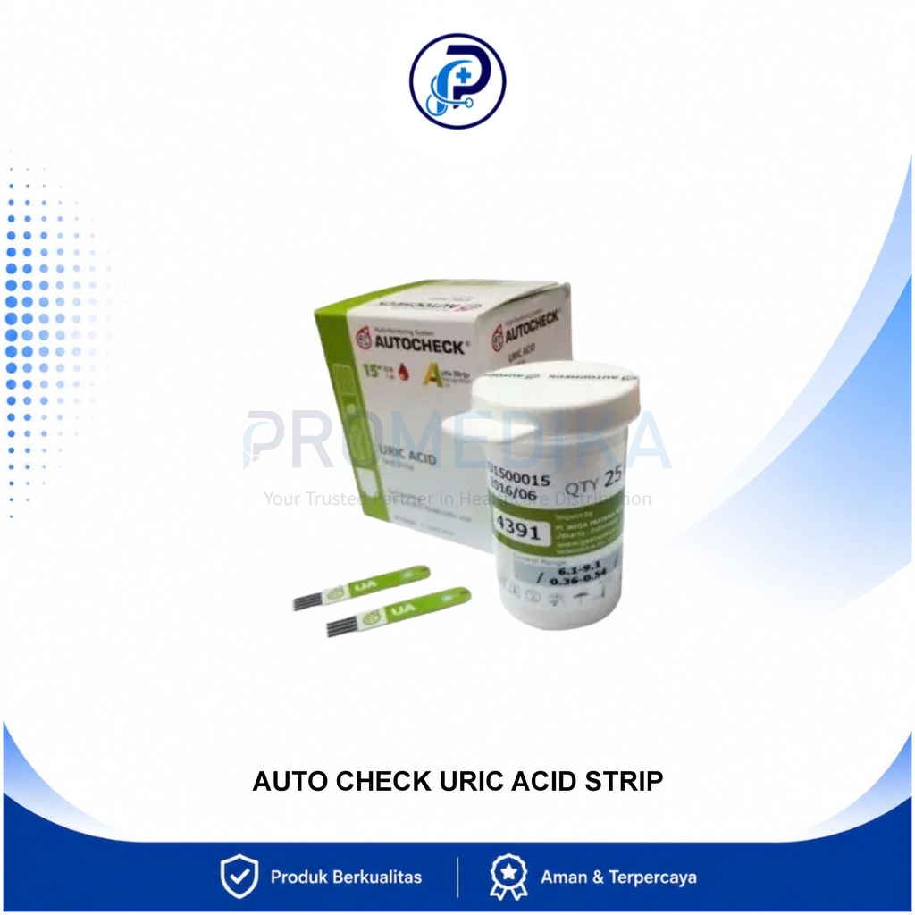 Strip Stik Asam Urat Uric Acid AutoCheck