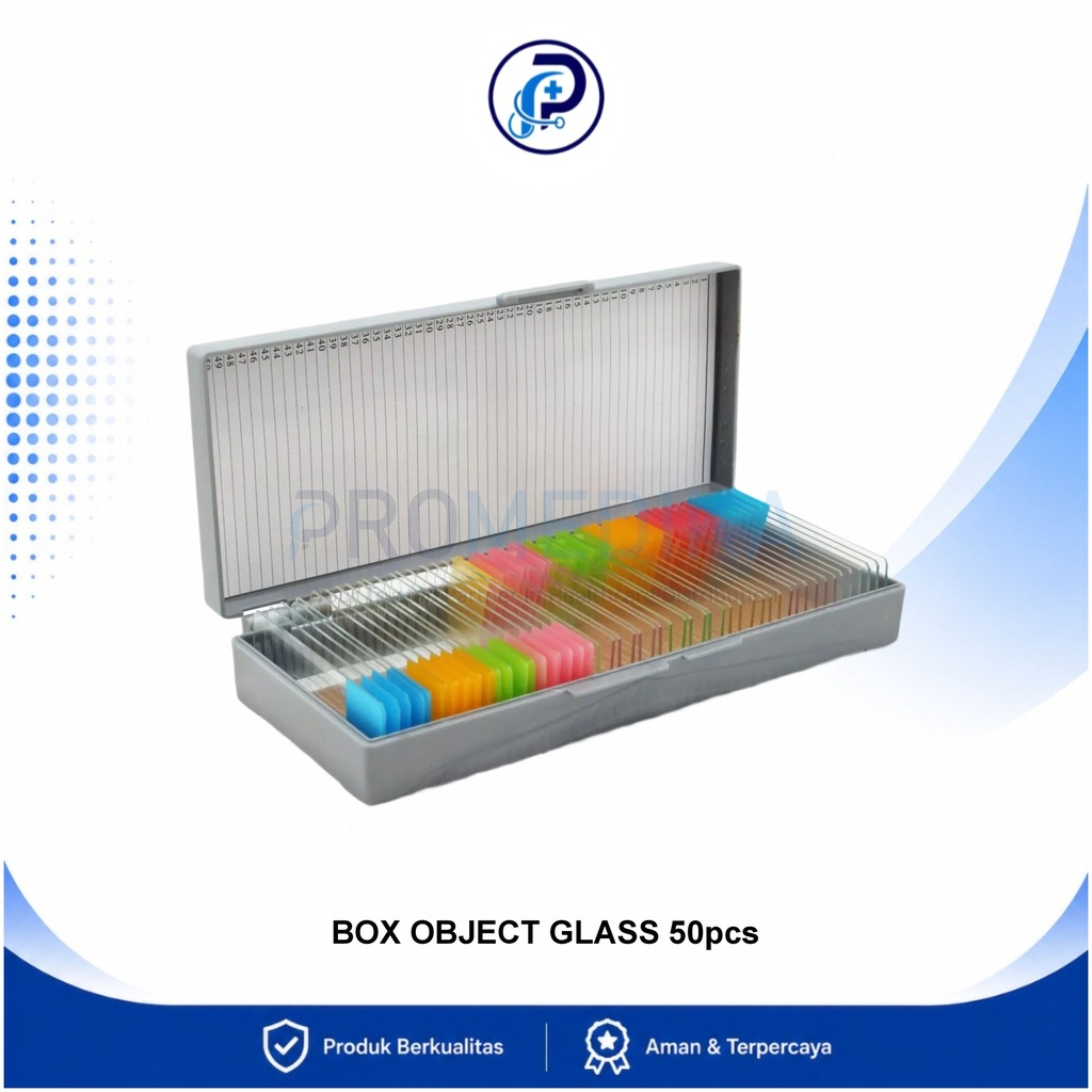 Box Object Glass Grey Isi 50 OneMed
