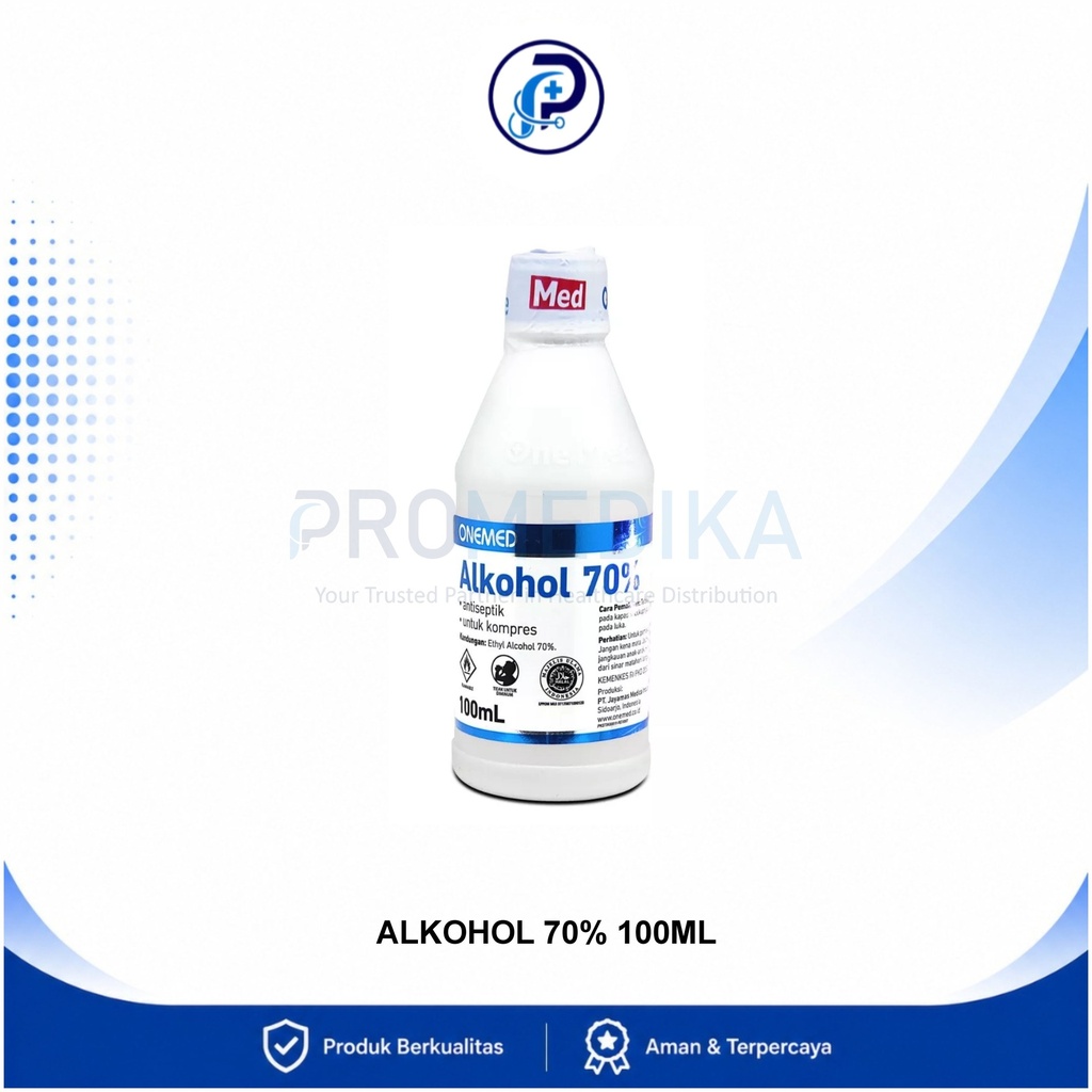 Alkohol 70 Persen 100ml OneMed