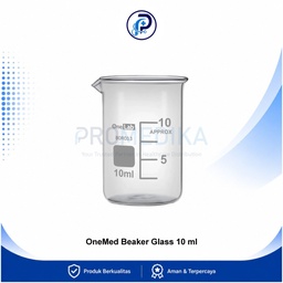 [OM-DPM-00010] OneMed Beaker Glass 10 ml Gelas Piala